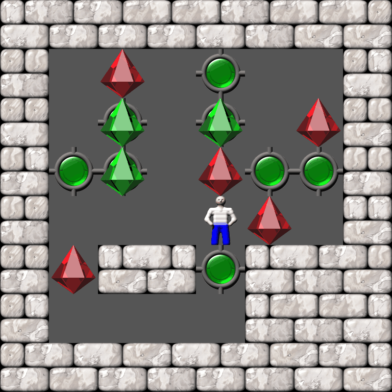 Сокобан More Bugs collections уровень 116